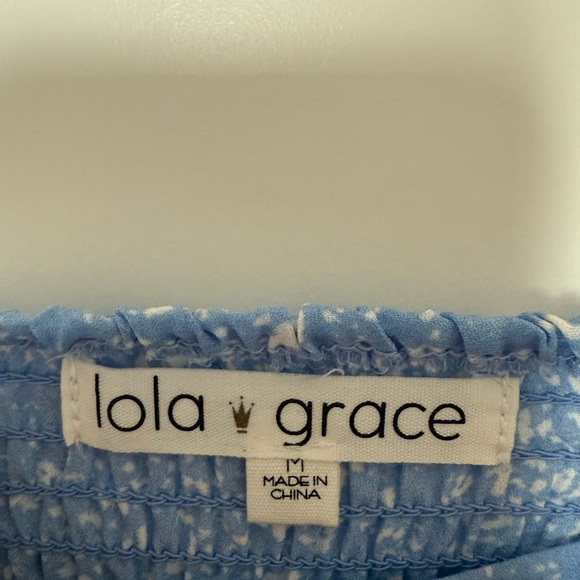 Lola Grace Blue Midi Sundress - Picture 2 of 3